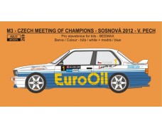 Decal – BMW M3 - 2012 Meeting of Czech champions - V.Pech